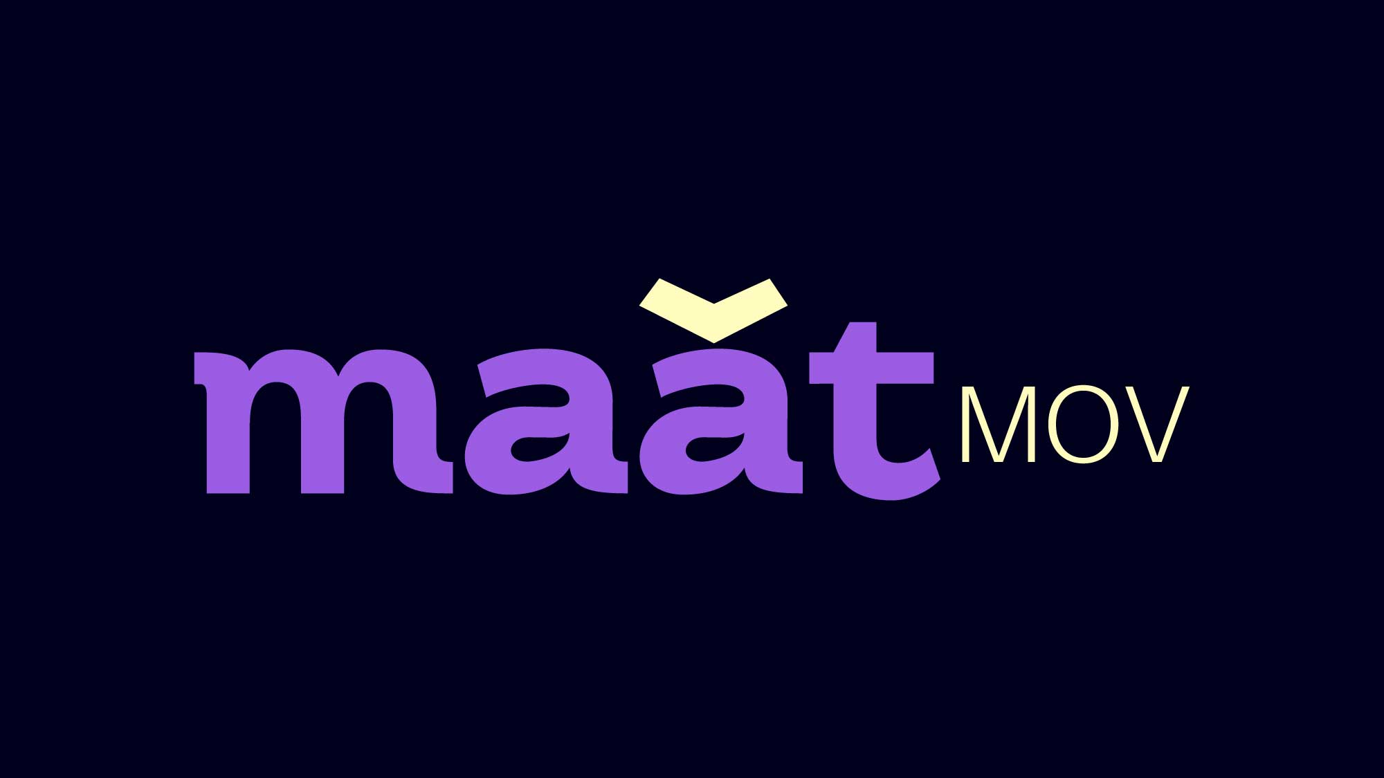 MaâtMov: Visual Identity and Website